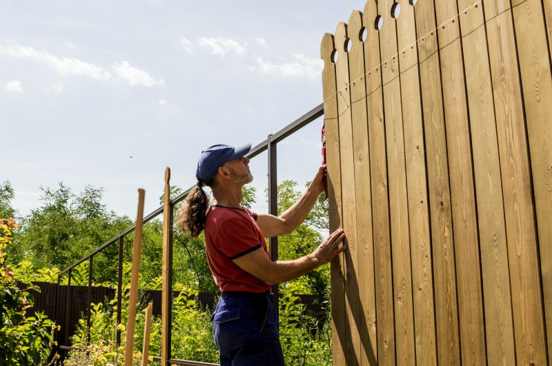 Cedar Fencing Installation