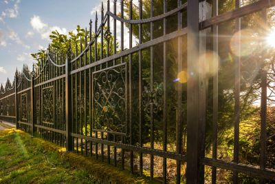 Wrought Iron Fence Installation